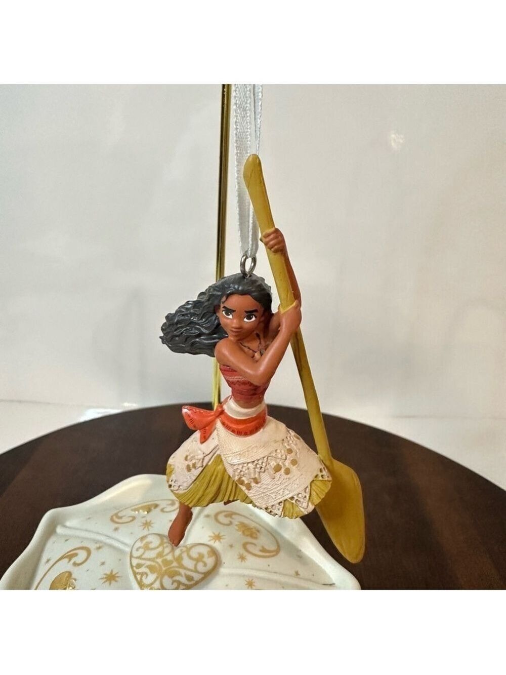 Hallmark Disney Moana Christmas Ornament β Canoe Paddle Pose